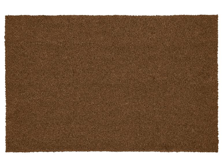 Paillasson marron en fibre de coco