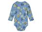 Un body bébé bleu avec un motif du Roi Lion.