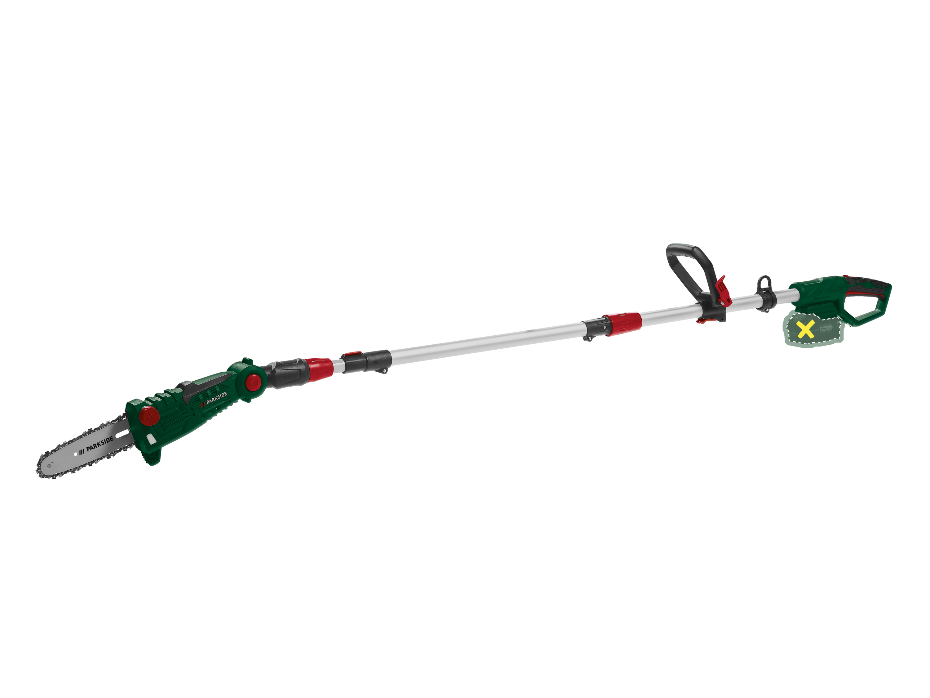 PARKSIDE® Élagueuse sur perche sans fil PAHE 20-Li D4, 20 V