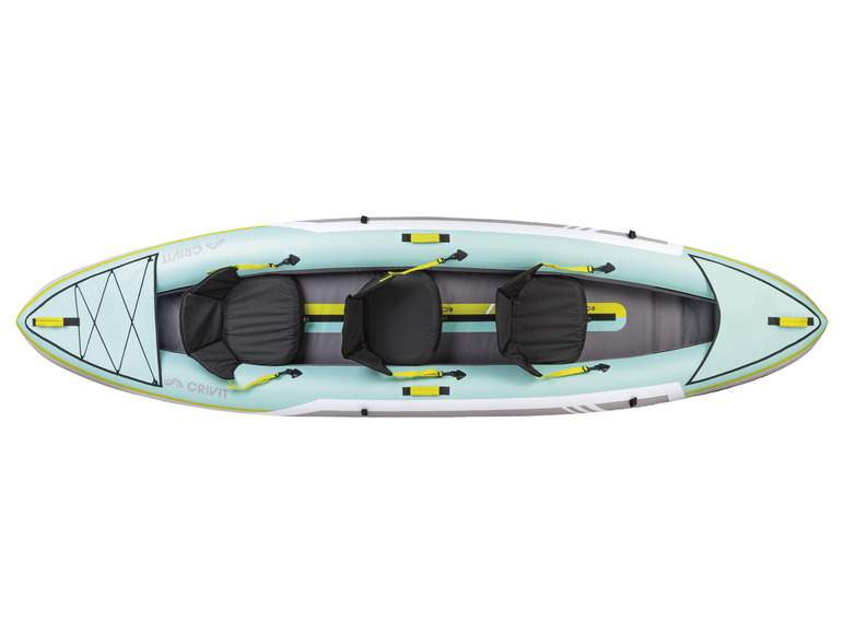 Aller en mode plein écran : CRIVIT Kayak de randonnée 3 places, gonflable - Image 1