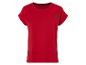 T-shirt rouge à manches courtes avec ancre marine.
