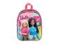 Un sac à dos rose à l'effigie de Barbie.