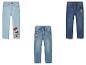 Jeans enfant avec motifs Mickey et Stitch.