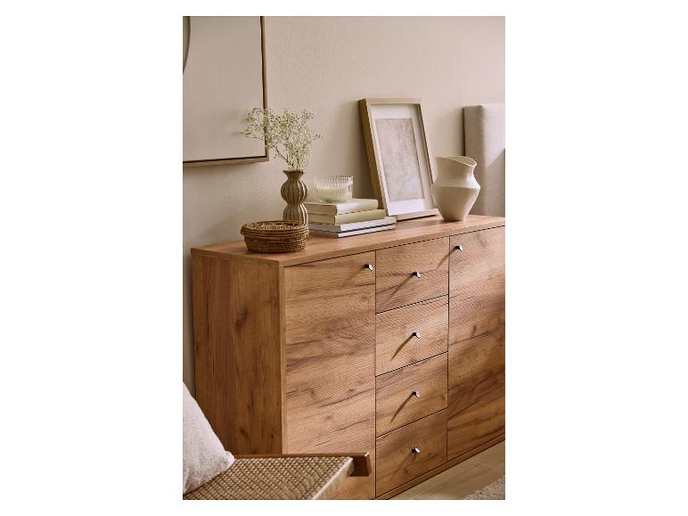 Commode Verona, 116 x 80 x 35 cm, imitation chêne