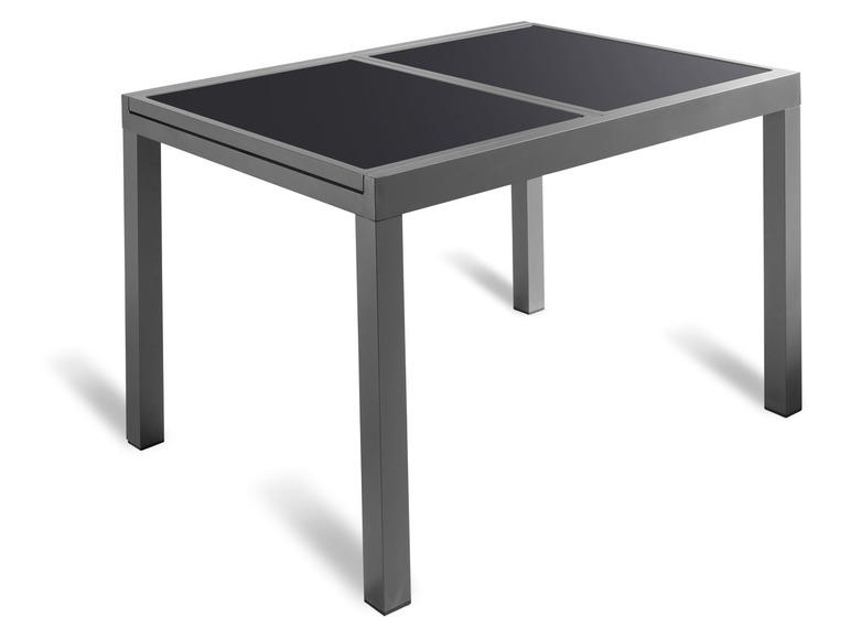 Aller en mode plein écran : LIVARNO home Set de table de jardin extensible + 4 fauteuils Toronto en aluminium, anthracite - Image 12