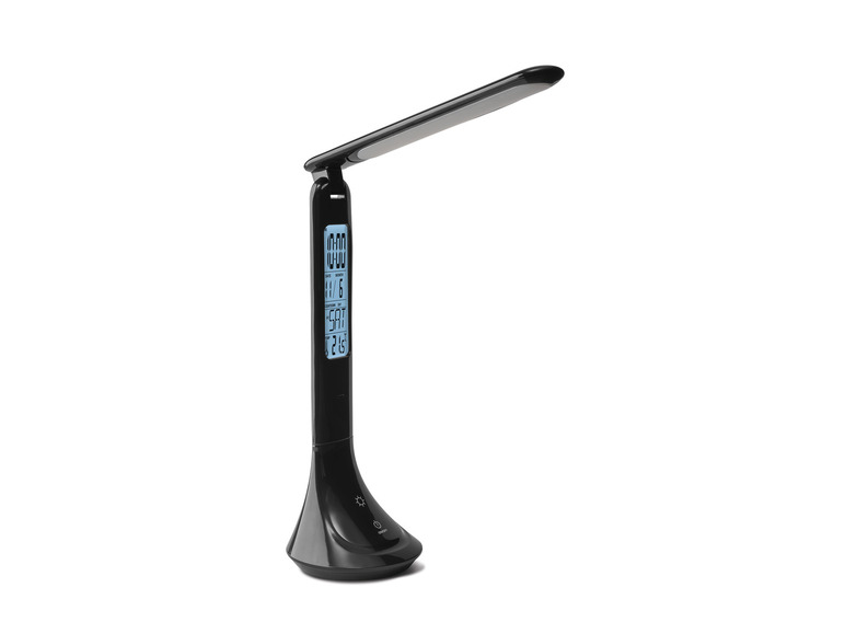 Aller en mode plein écran : LIVARNO home Lampe de table sans fil avec horloge - Image 6