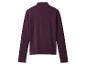 Haut à manches longues et col montant violet foncé.