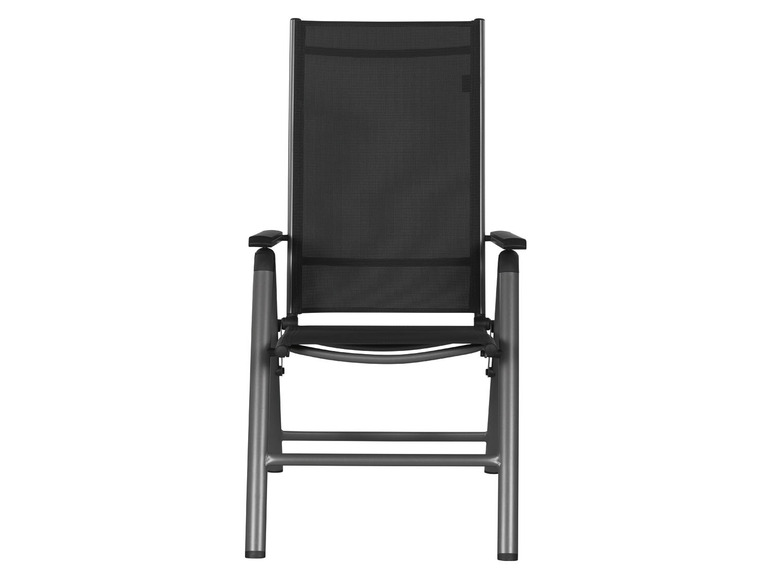 Aller en mode plein écran : LIVARNO home Lot de 2 fauteuils à dossier haut Houston, argent/gris - Image 5