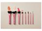 Pinceaux maquillage Cien : trois grands pinceaux et plusieurs plus petits pour le teint et les yeux.