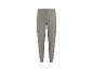 Pantalon de jogging cargo gris clair pour homme avec taille et chevilles élastiques.