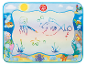 Tapis Playtive pour peinture à l'eau, thème marin.