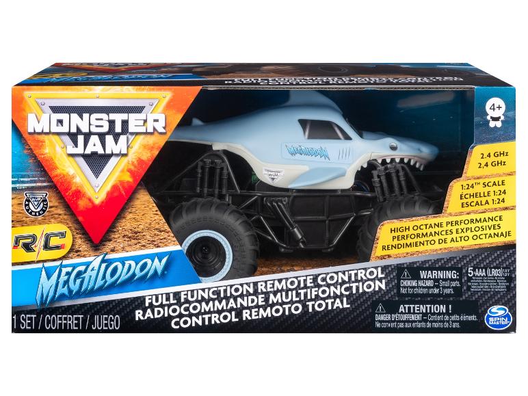 Voiture télécommandée Monster Jam Megalodon.