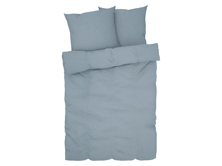 Aller en mode plein écran : LIVARNO home Parure de lit en satin de coton mako, 260 x 240 cm - Image 2