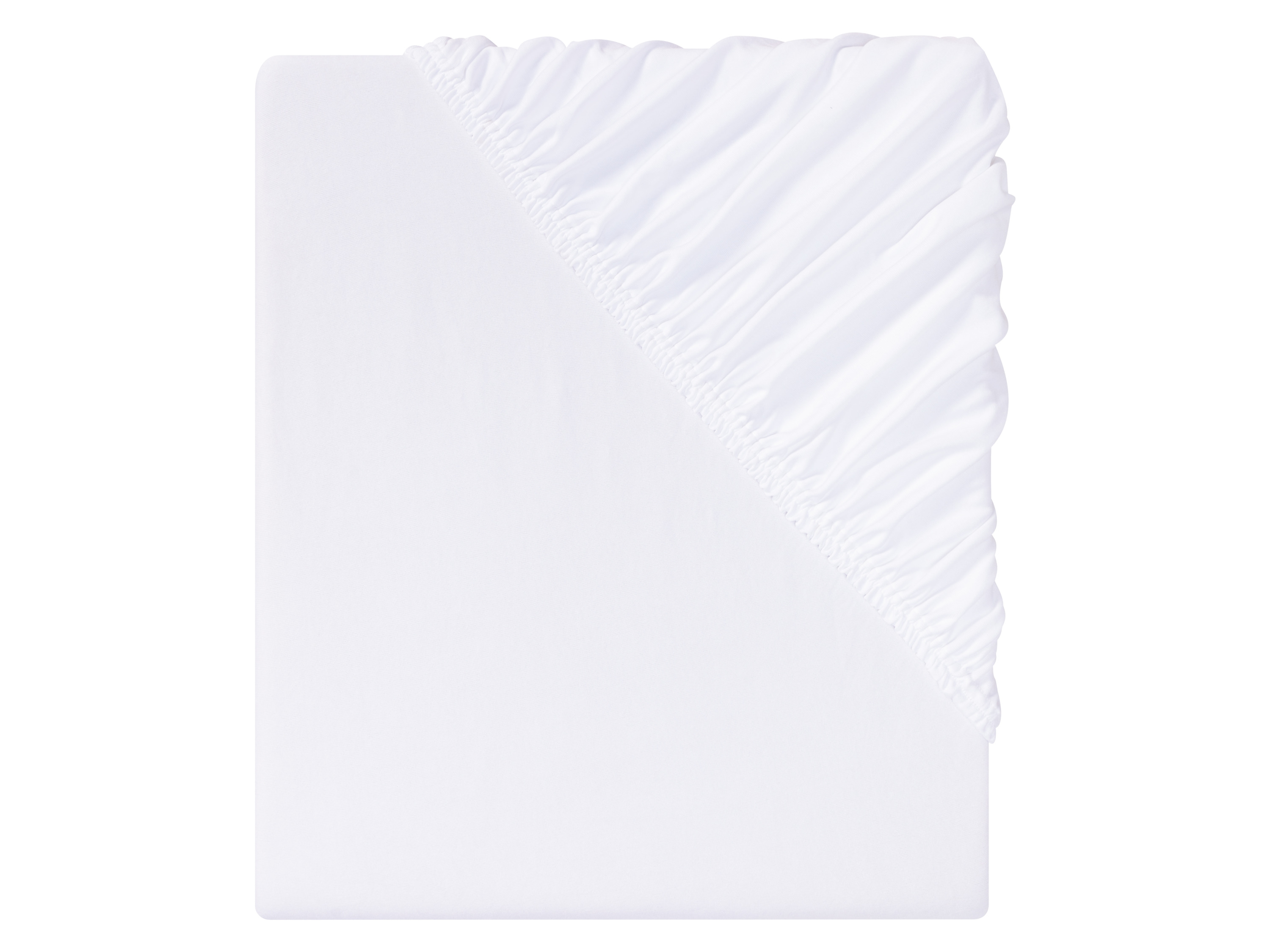 LIVARNO home Drap-housse en jersey microfibre, 140-160 x 200 cm (blanc)