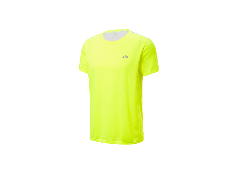 T-shirt de sport jaune fluo Craft.