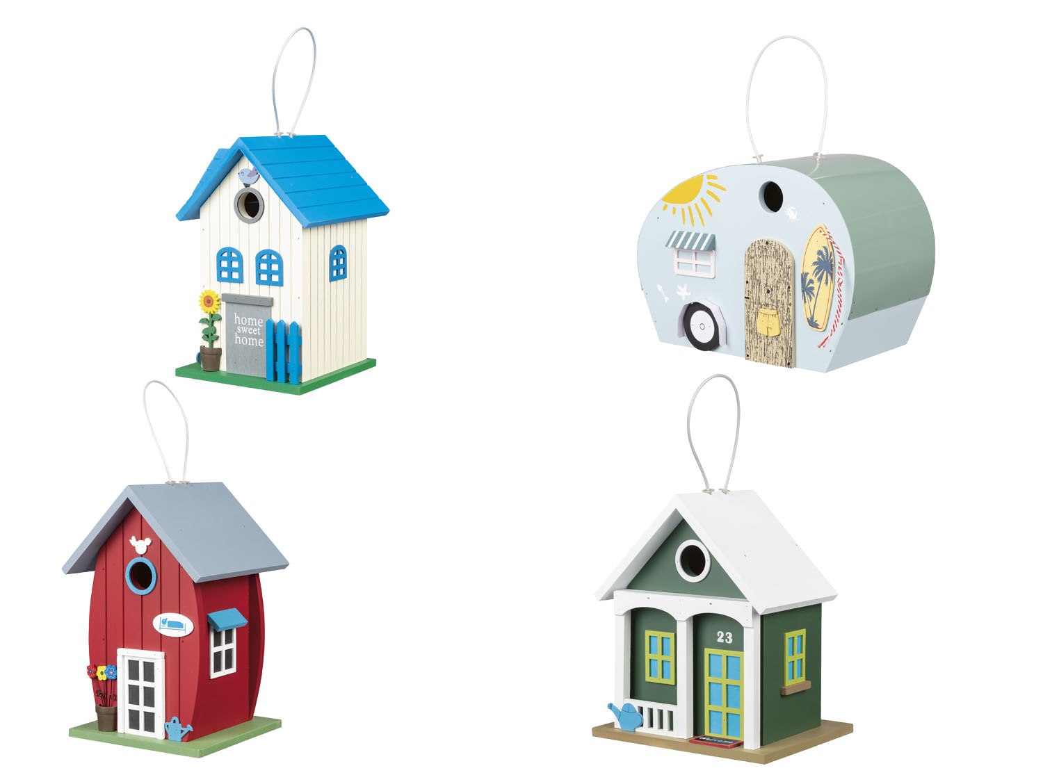 zoofari® Nichoir pour oiseaux, avec entrée Ø 3 cm