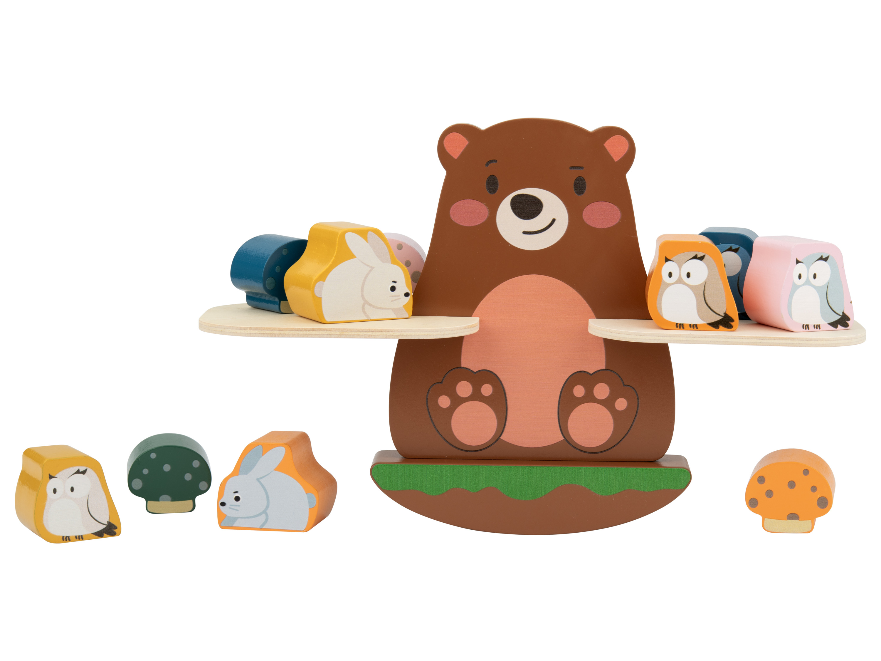 Playtive Jouet en bois (jeu d'adresse animal)
