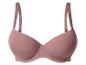 Soutien-gorge push-up rose pour usage quotidien.