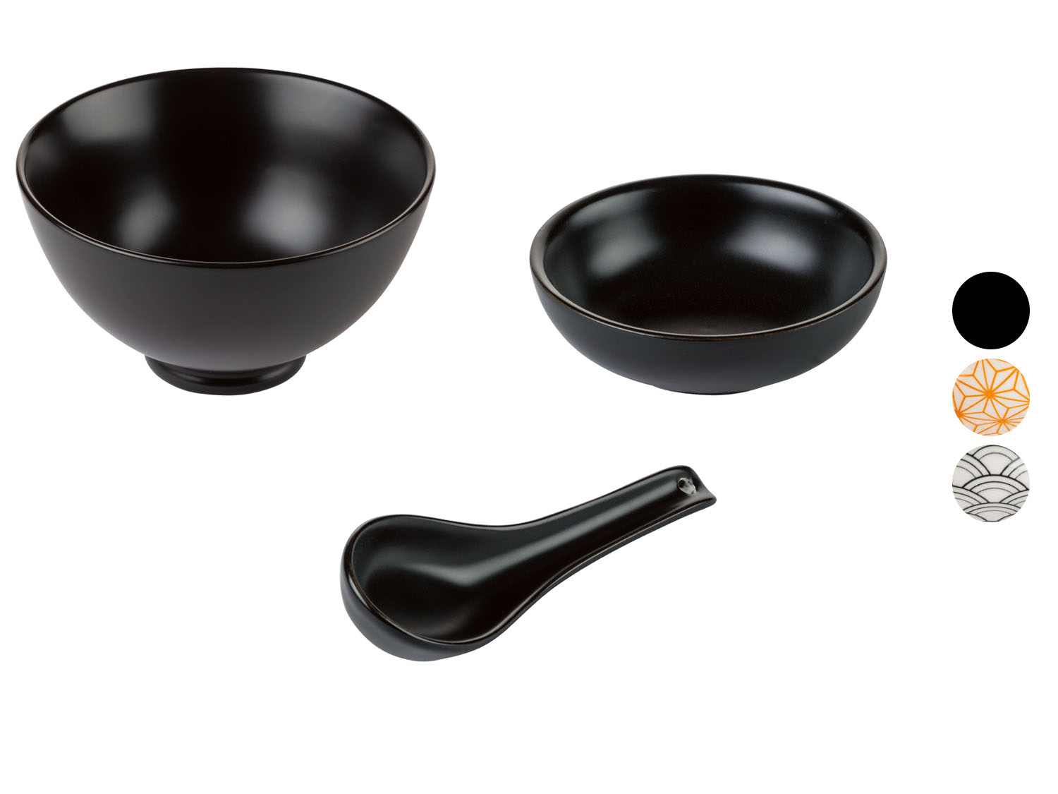 ERNESTO® Bols/ Bols à trempette/ Cuillères en porcelaine, Porcelaine