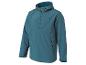 Une veste softshell bleu foncé à capuche de la marque Regatta.