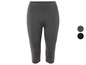 Leggings capri grises pour femmes.