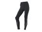 Legging noir femme taille haute avec empiècements en mesh.
