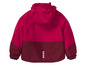 Une veste d'hiver rouge à capuche pour enfants de la marque 'Cooli'.