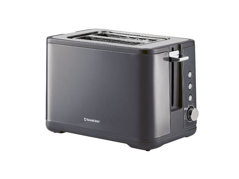 Grille-pain SilverCrest gris foncé.