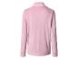 Sweat-shirt polaire rose à manches longues, vue de dos