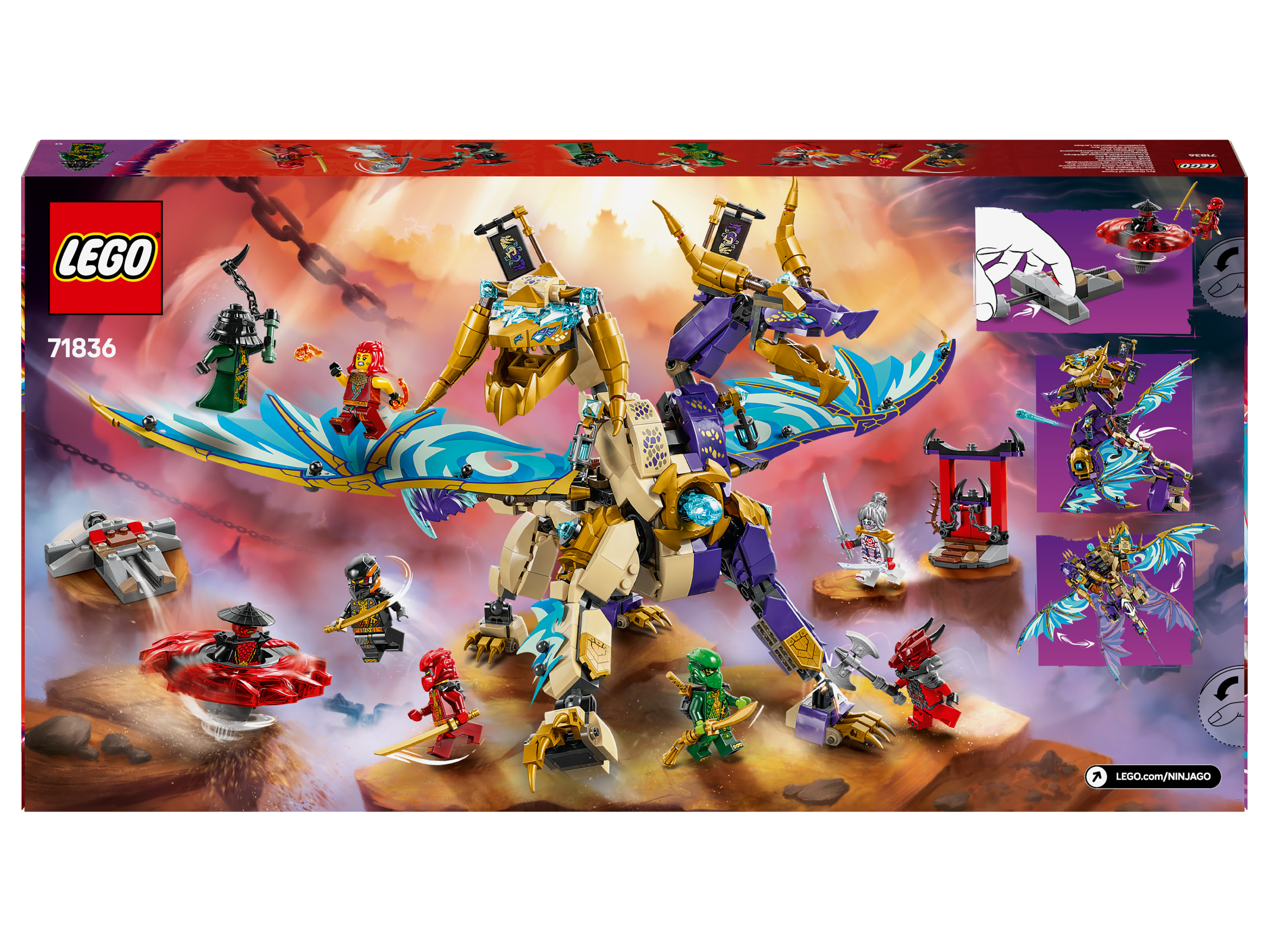 71836 LEGO® NINJAGO Protection contre les arcs électriques