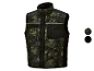 Gilet Parkside camouflage et noir.