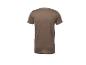T-shirt marron à manches courtes pour homme, dos