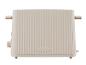 Grille-pain beige avec un design cannelé de SilverCrest.