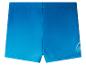 Short de bain bleu pour homme avec un motif de vague subtil sur le côté.