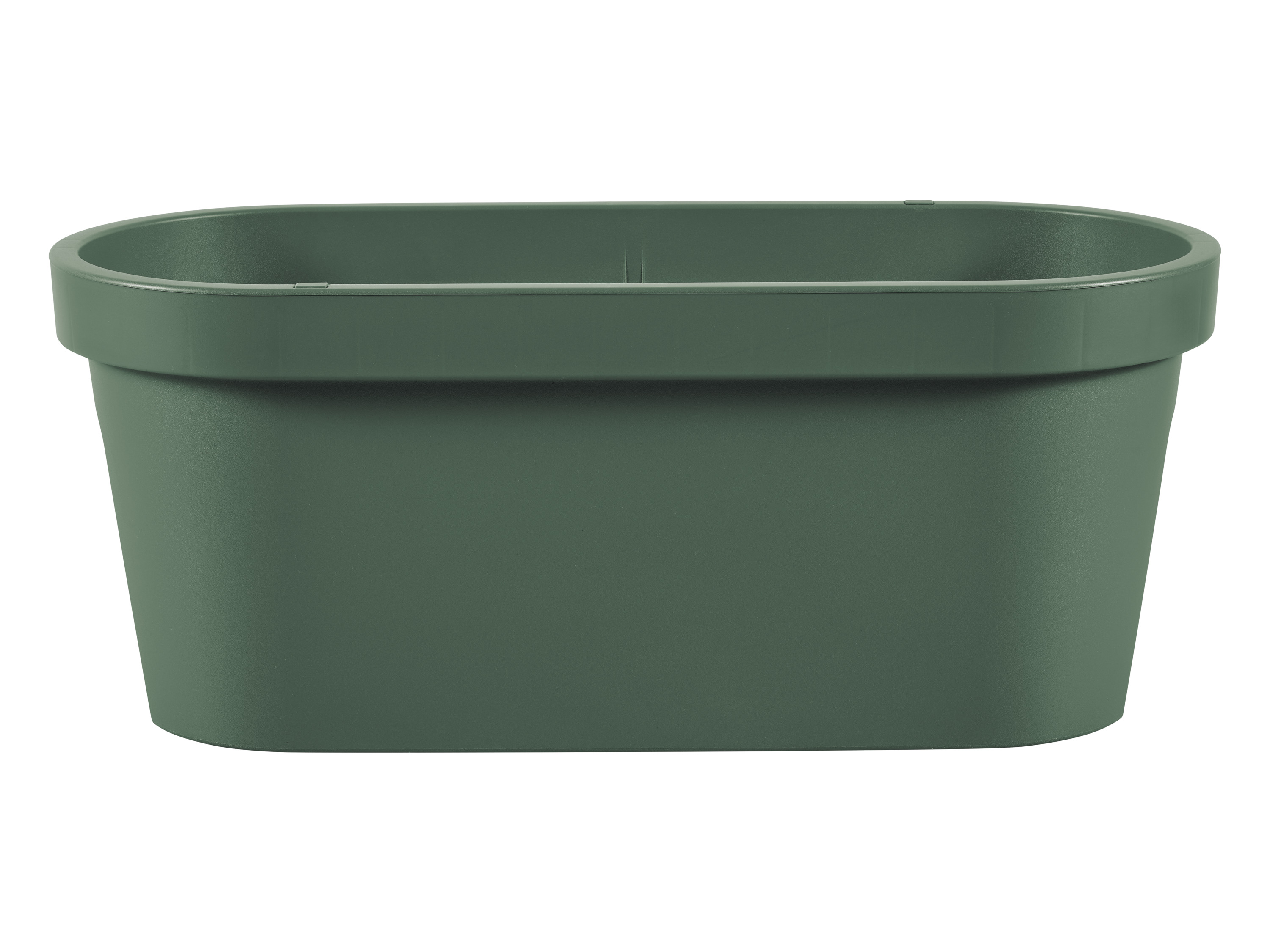 Pot de fleurs pour balustrade (vert)