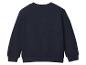 Sweat-shirt bleu marine pour enfants avec manches longues et col rond