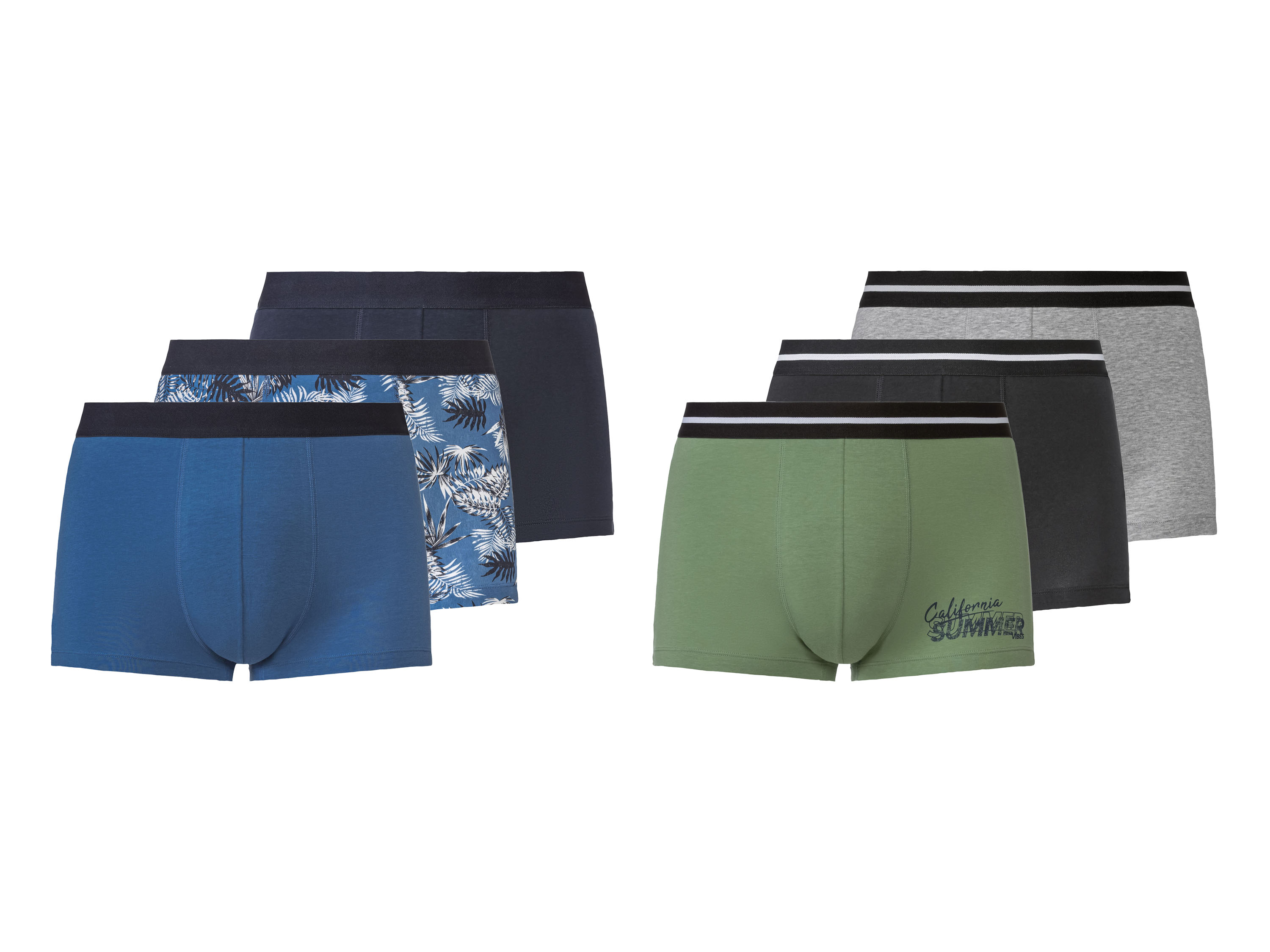 LIVERGY® Lot de 3 boxers homme