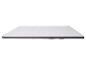 Matelas blanc avec bordure grise