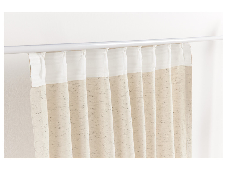 Aller en mode plein écran : LIVARNO home Lot de 2 rideaux, 135 x 254 cm - Image 4
