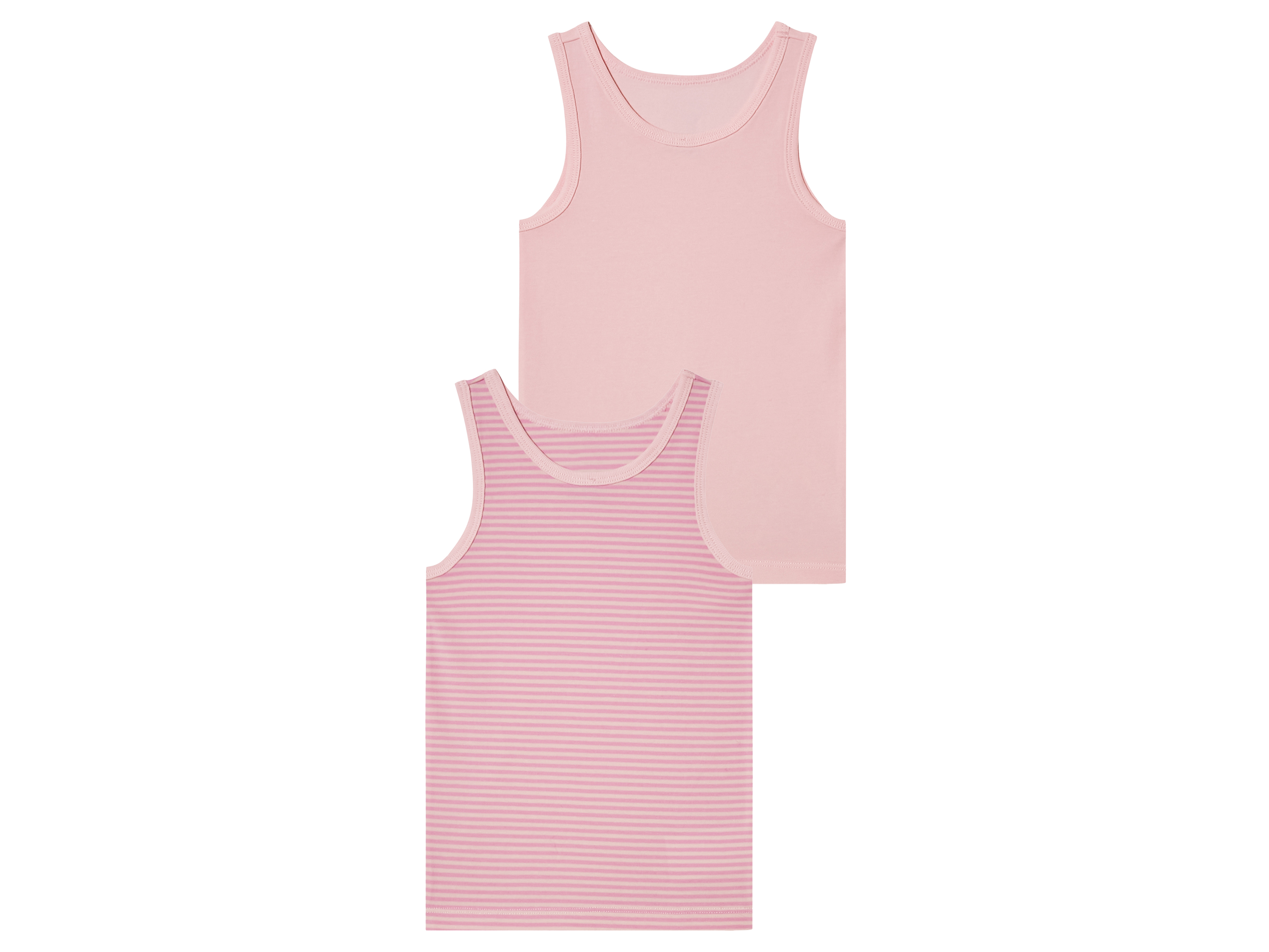 lupilu® Lot de 2 débardeurs petite fille (rose, 2-4 ans)
