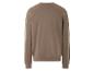 Sweat-shirt brun uni, vue arrière.