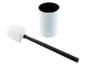 Brosse de toilette et support, design moderne.