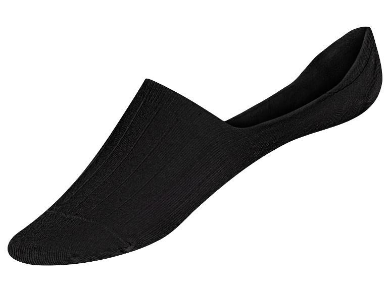 Une paire de chaussettes noires basses sans orteils