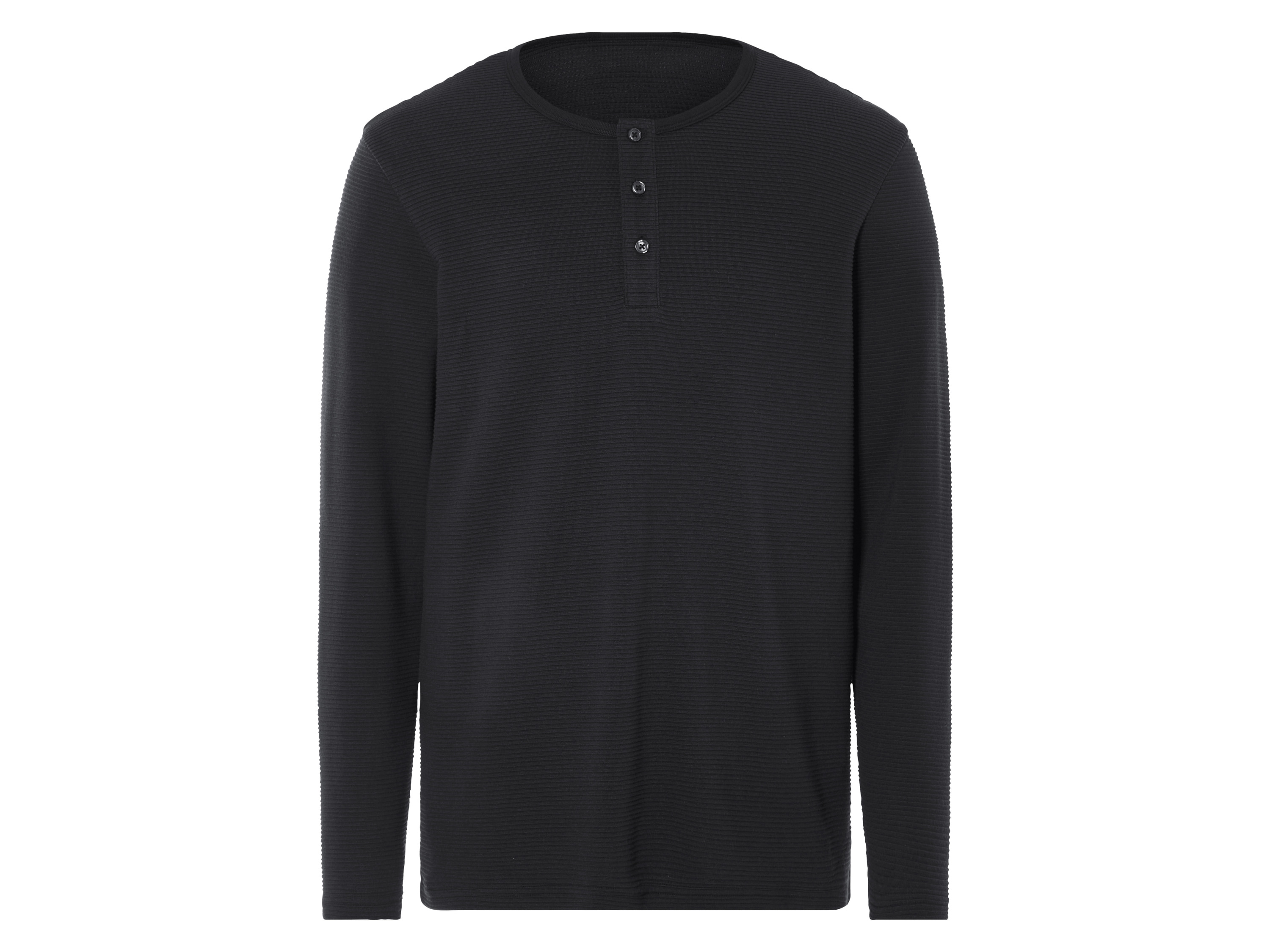 LIVERGY® T-shirt manches longues homme (noir, M)