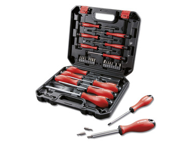 PARKSIDE® Set de tournevis et embouts, 32 pièces