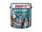 Pot de 3 kg de mastic Baufix Multi-Dicht gris pour étanchéité.