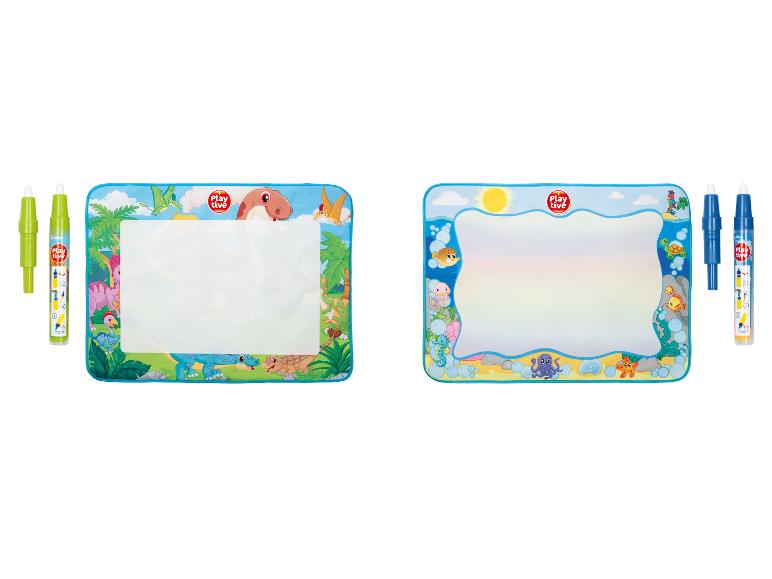 Deux tableaux magiques Playtive sur le thème des dinosaures et de la vie marine.