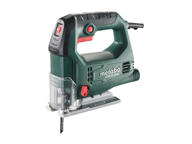 Scie sauteuse Metabo STEB 65 Quick verte et noire avec lame