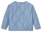 Veste matelassée bleu clair, style décontracté.