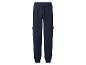 Pantalon de jogging homme bleu foncé avec cordon de serrage et poches cargo